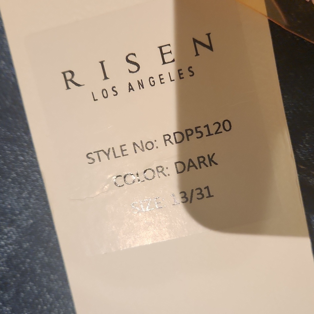 NWT! RISEN HIGH RISE TUMMY CONTROL WIDE LEG JEANS, 12/13 (31) - Picture 9 of 14